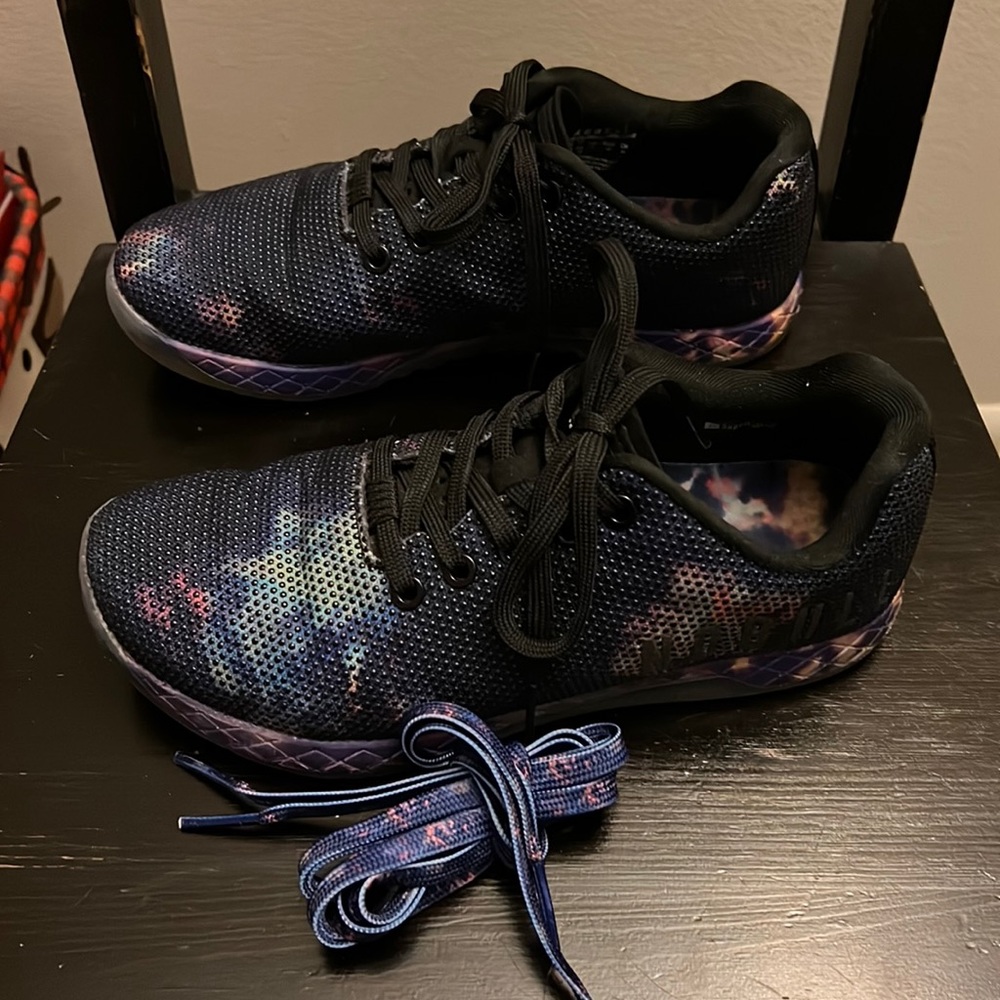 NoBull ladies midnight tie dye trainer